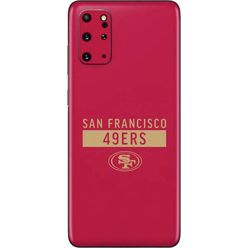 NFL San Francisco 49ers Red Performance Series Galaxy S20 Plus Skin